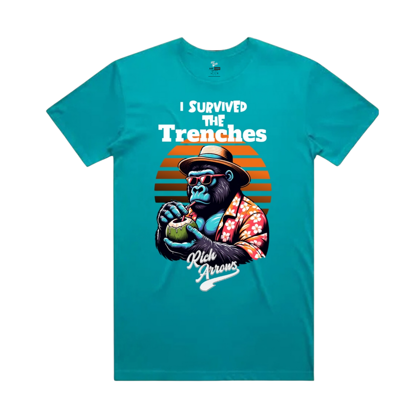 Rich Arrows I Survived The Trenches T Shirt