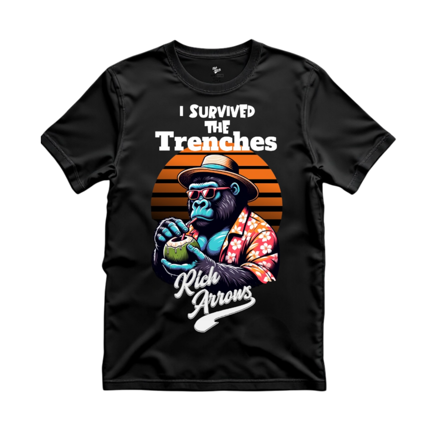 Rich Arrows I Survived The Trenches T Shirt