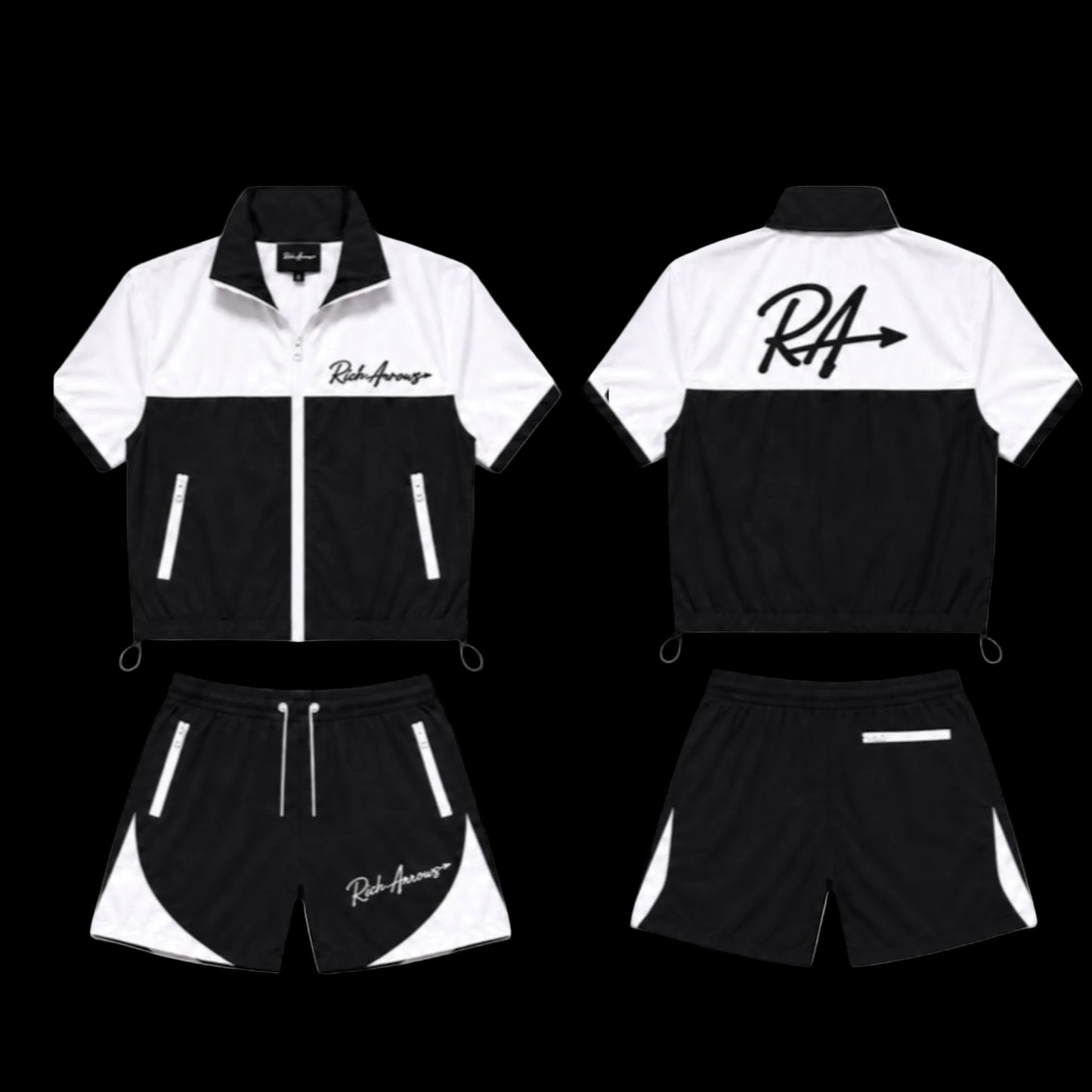 Rich Arrows Windbreaker Short Set