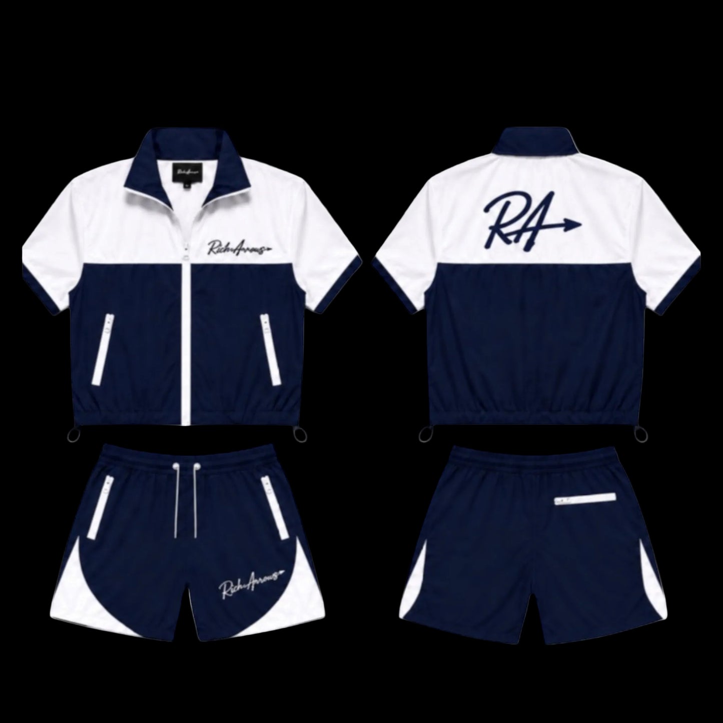 Rich Arrows Windbreaker Short Set