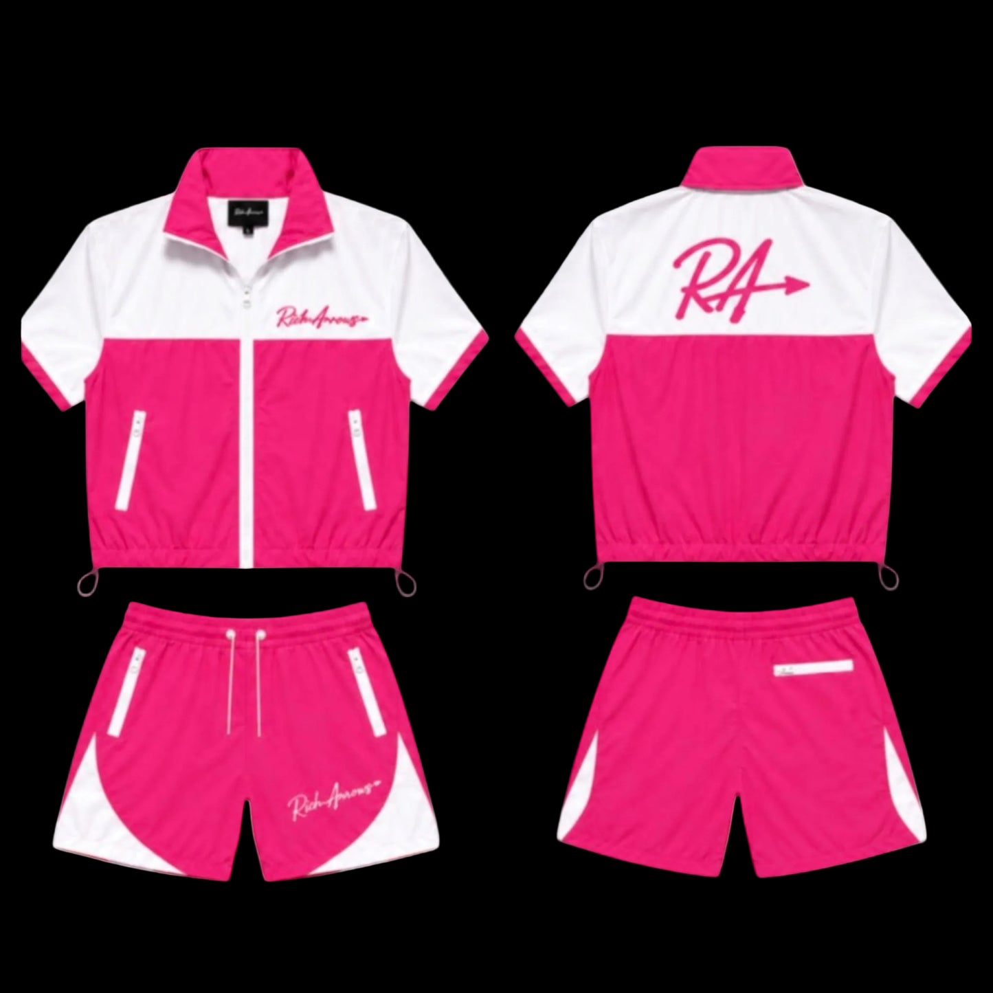 Rich Arrows Windbreaker Short Set